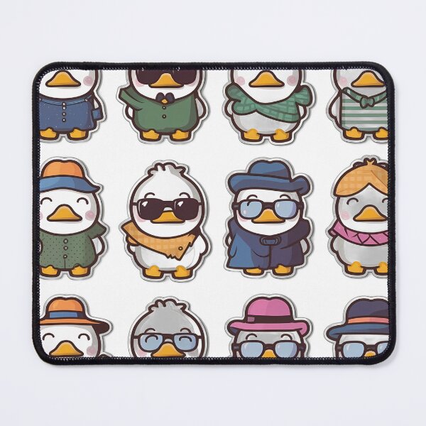 Item preview, Playful Duck Sticker Set designed and sold by Wing4e.