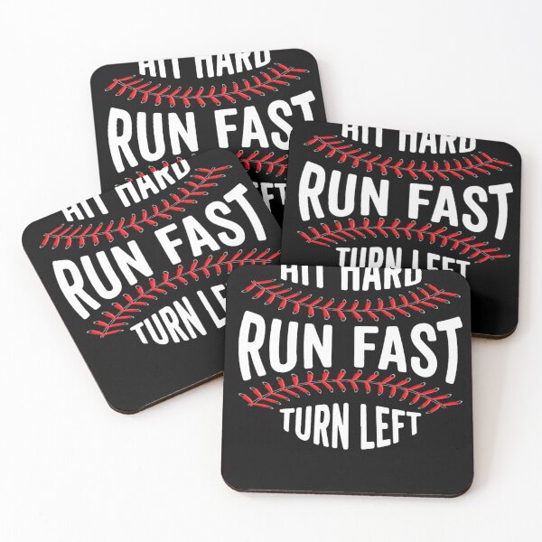 Item preview, hit hard run fast turn left designed and sold by AdamLew2.