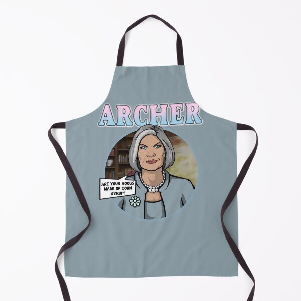 Item preview, Archer - Malory Archer “ Are your boobs made of corn syrup? ” designed and sold by ScreenVerse.