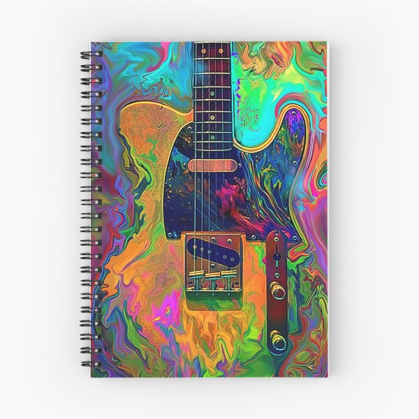 Item preview, Tele - Electric Guitar - Psychodelic Art designed and sold by lapart.