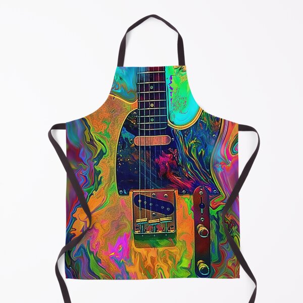 Item preview, Tele - Electric Guitar - Psychodelic Art designed and sold by lapart.