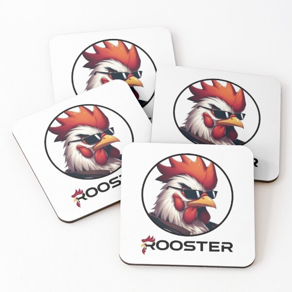 Item preview, ROOSTER - WHITE designed and sold by Marlon Oseguera.