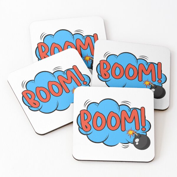 Item preview, BOOM! Bomb Boom Cartoon Funny Pop Art Design! designed and sold by Viran-Designs.