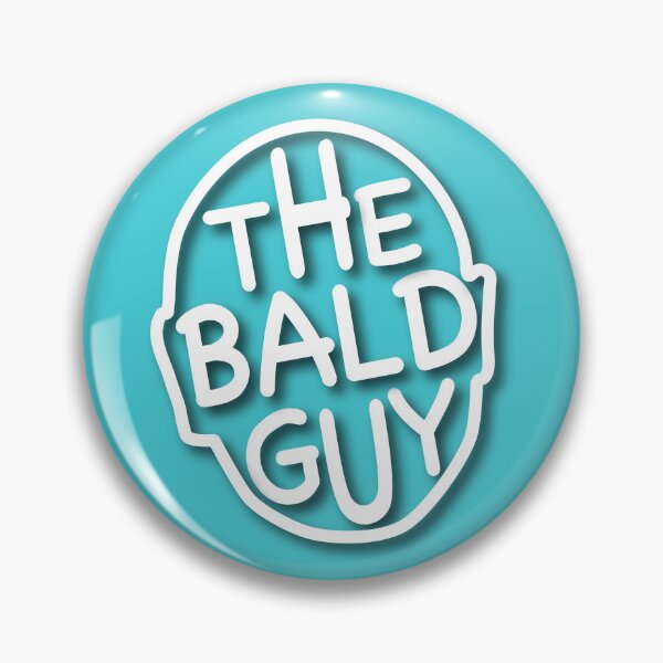Item preview, The bald guy logo  designed and sold by Bram Donker.