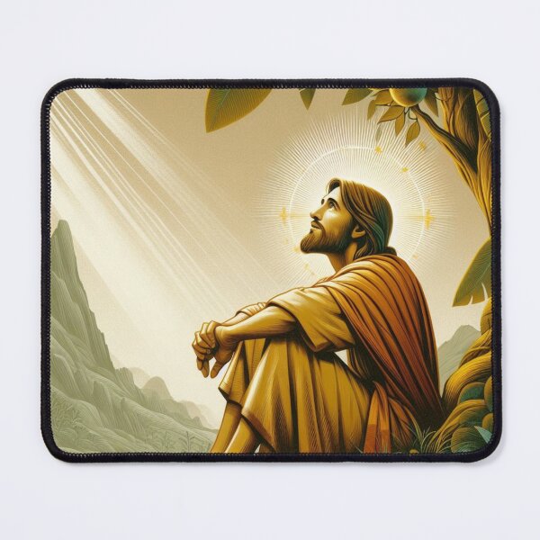 Item preview, Divine Reflections: Jesus Contemplates the World designed and sold by creativedesignd.