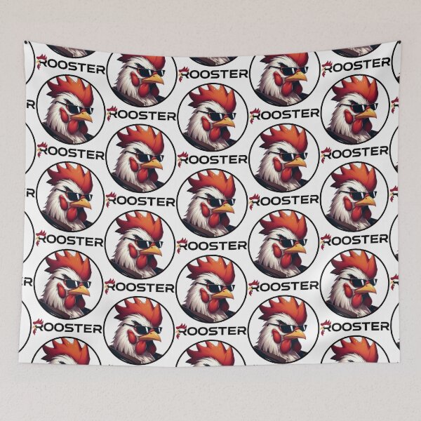 Item preview, ROOSTER - WHITE designed and sold by Marlon Oseguera.