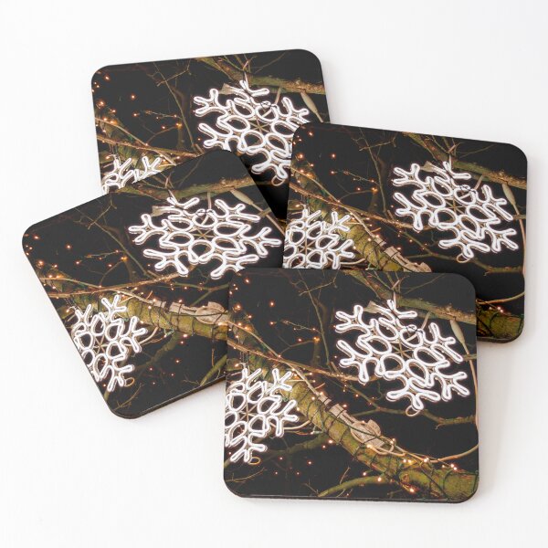 Item preview, Snowflake Christmas Lights Hanging in a Tree 2 designed and sold by jrtwynam.
