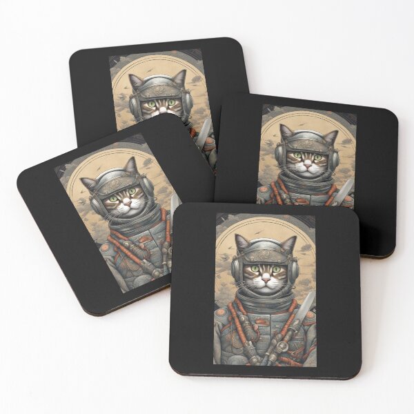 Item preview, Samurai Cat designed and sold by TECHNONINJACAT.