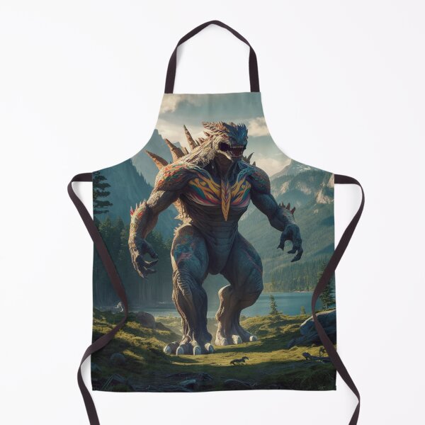 Item preview, Colossal Mexican Kaiju titan walking through a dense forest designed and sold by Titan33.