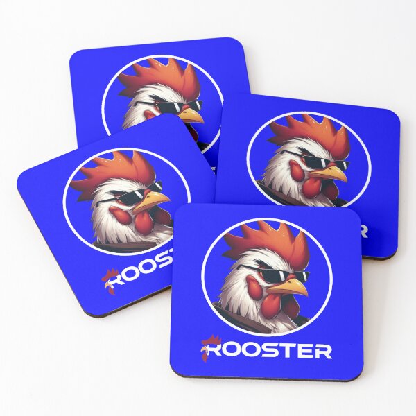 Item preview, ROOSTER - #0000FF designed and sold by Marlon Oseguera.