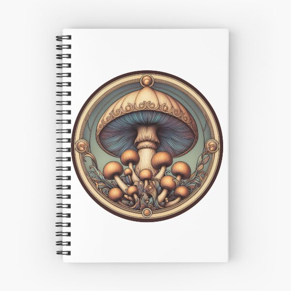 Artikelvorschau, Jugendstil Pilz entworfen und verkauft von DsTeesApparel.