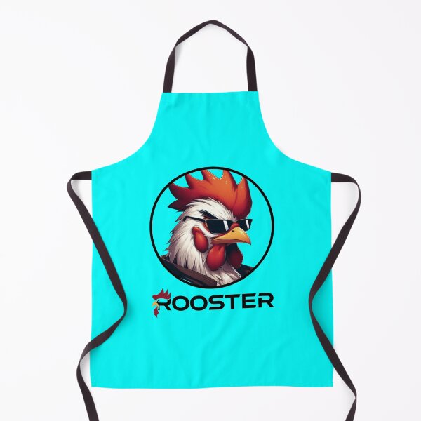 Item preview, ROOSTER - #00FFFF designed and sold by Marlon Oseguera.