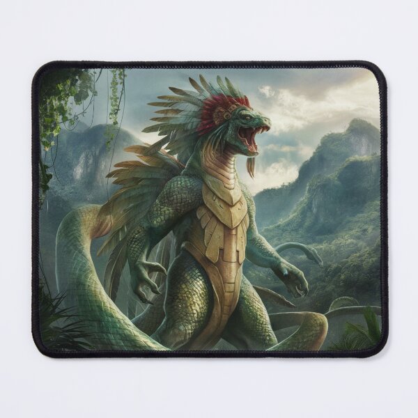 Item preview, Colossal Kaiju-style Quetzalcoatl, a mythical serpentine creature designed and sold by Titan33.