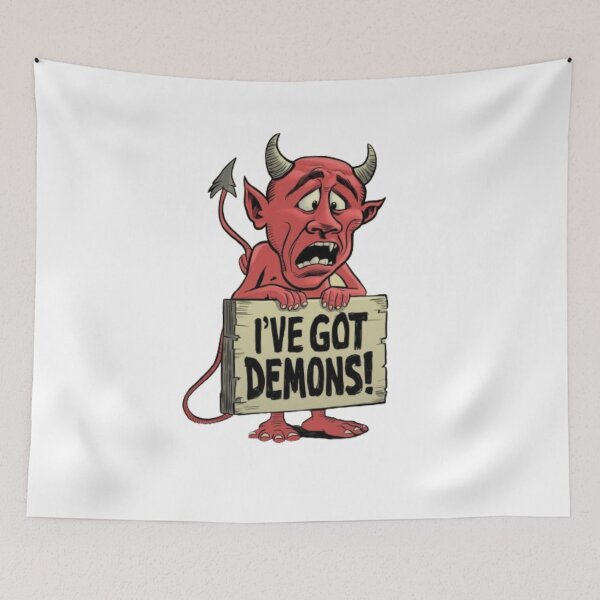 Item preview, I've Got Demons designed and sold by Flirt-Teez.