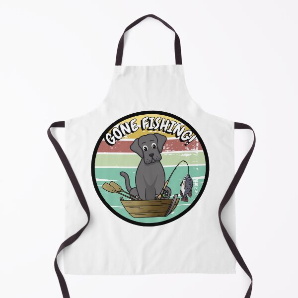 Item preview, Funny big black dog has gone fishing designed and sold by Pet Station.