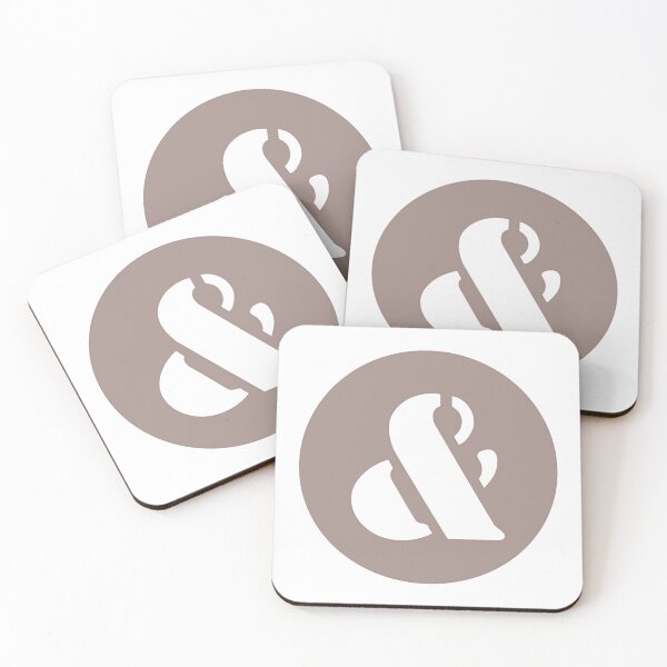 Item preview, Symbol & Ampersand in Beige Circle, Special Characters Punctuation Symbol designed and sold by Ching Teoh.