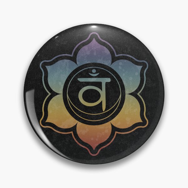 Item preview, Sacral Chakra Lotus - Coal + Rainbow Sunset designed and sold by Irene Estelle.