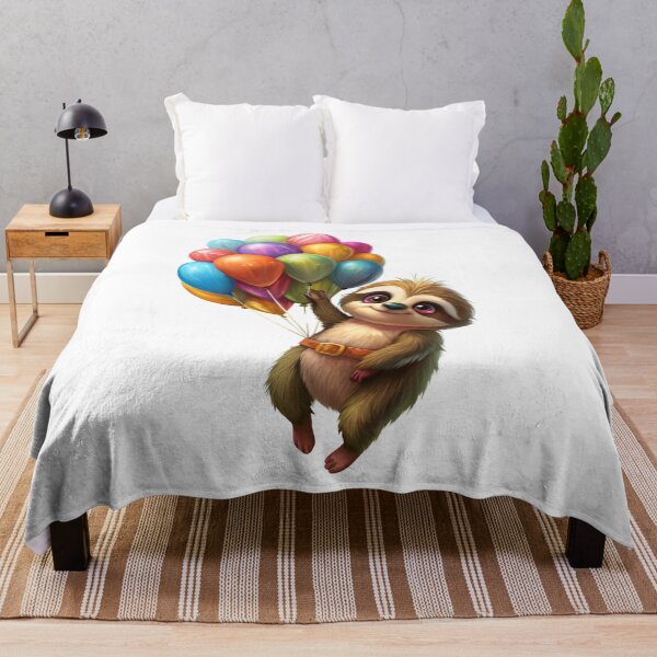 Item preview, Sloth and balloon designed and sold by sabily.