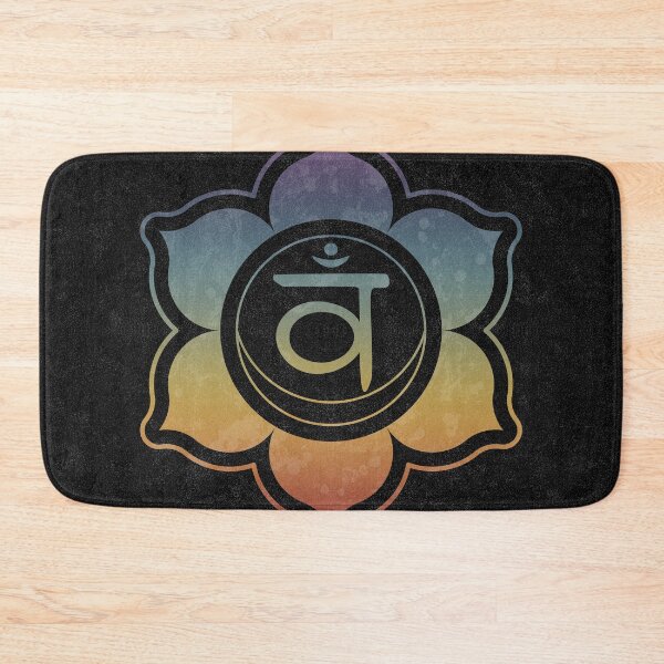 Item preview, Sacral Chakra Lotus - Coal + Rainbow Sunset designed and sold by Irene Estelle.