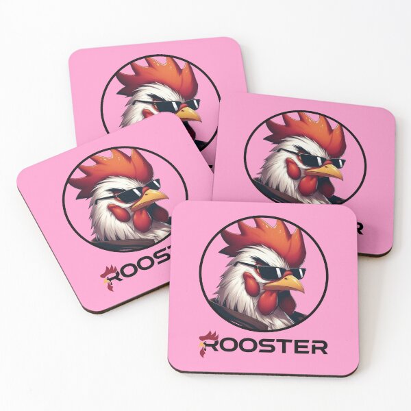 Item preview, ROOSTER - #FF99CC designed and sold by Marlon Oseguera.