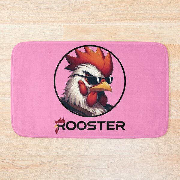 Item preview, ROOSTER - #FF99CC designed and sold by Marlon Oseguera.