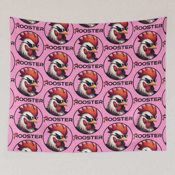 Item preview, ROOSTER - #FF99CC designed and sold by Marlon Oseguera.
