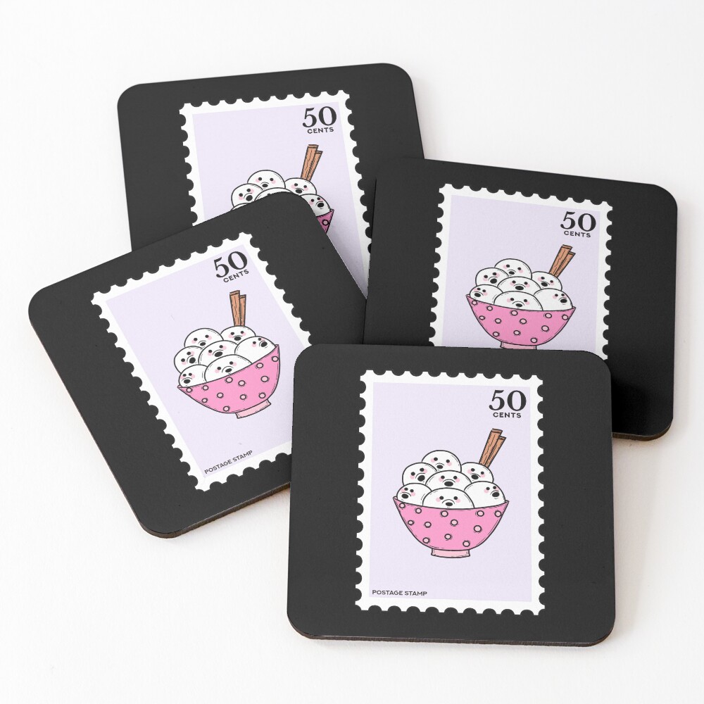 Item preview, Coasters (Set of 4) designed and sold by RabbitK.