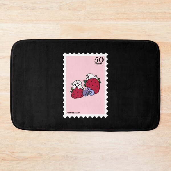 Item preview, Seal and Fruit (strawberry and blueberry) Stamp designed and sold by RabbitK.