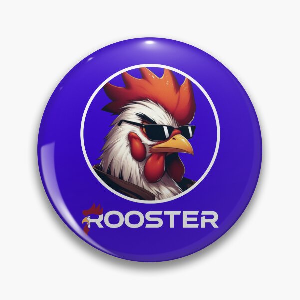 Item preview, ROOSTER - #3300CC WHITE designed and sold by Marlon Oseguera.