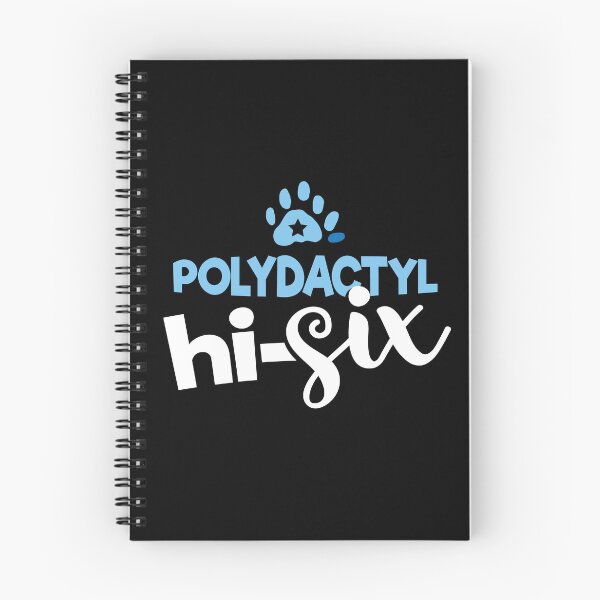 Item preview, POLYDACTYL PAWS CAT KITTEN HI-SIX designed and sold by Madjack Tees Kiwi SuperStore.