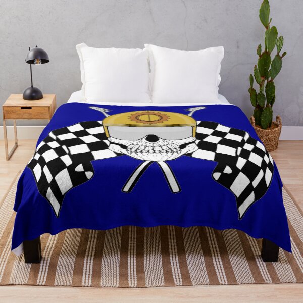 Item preview, Speed Demon Jolly Roger (Dark Blue) designed and sold by MurpheusTech.