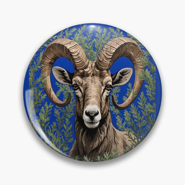 Item preview, Nevada Desert Bighorn Sheep And Sagebrush 3 designed and sold by taiche.