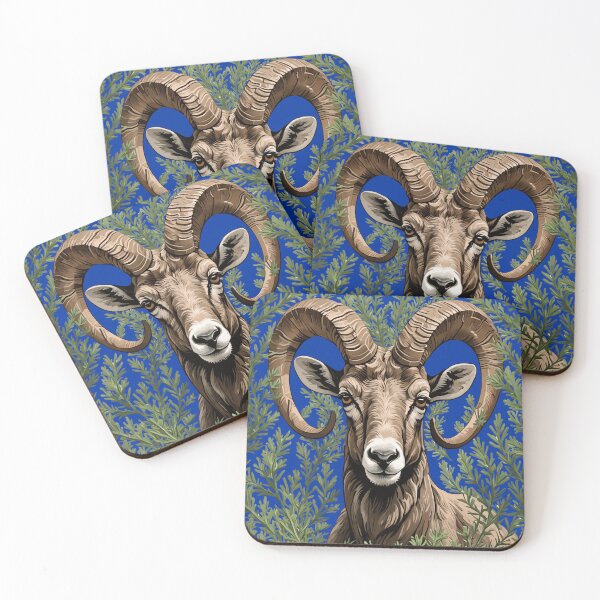 Item preview, Nevada Desert Bighorn Sheep And Sagebrush 3 designed and sold by taiche.