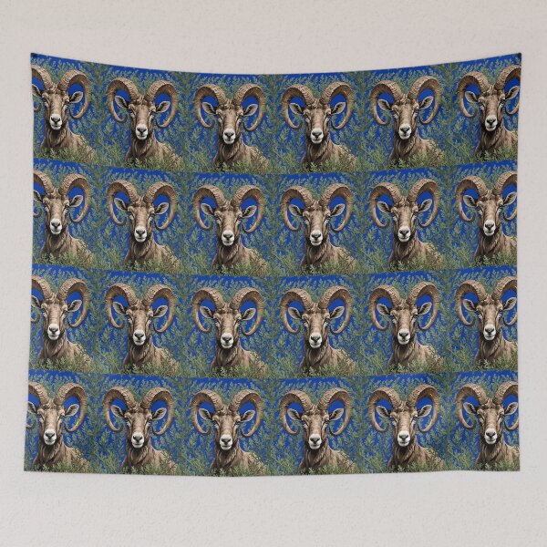 Item preview, Nevada Desert Bighorn Sheep And Sagebrush 3 designed and sold by taiche.
