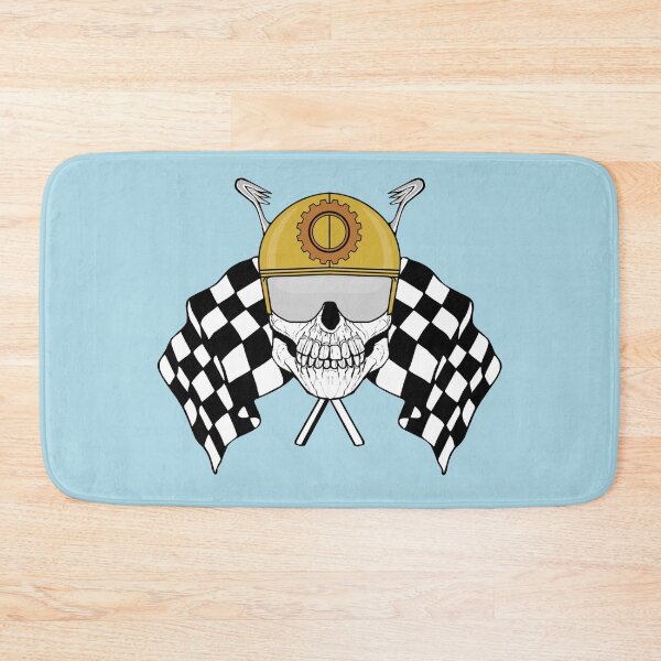 Item preview, Speed Demon Jolly Roger (Light Blue) designed and sold by MurpheusTech.
