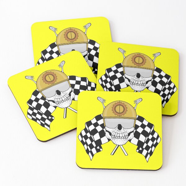 Item preview, Speed Demon Jolly Roger (amarillo) designed and sold by MurpheusTech.