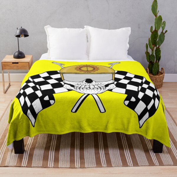 Item preview, Speed Demon Jolly Roger (Yellow) designed and sold by MurpheusTech.