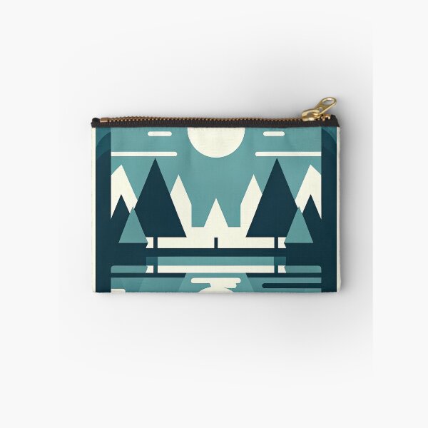 Item preview, Serene Lake and Abstract Trees in Art designed and sold by SunkenCost.