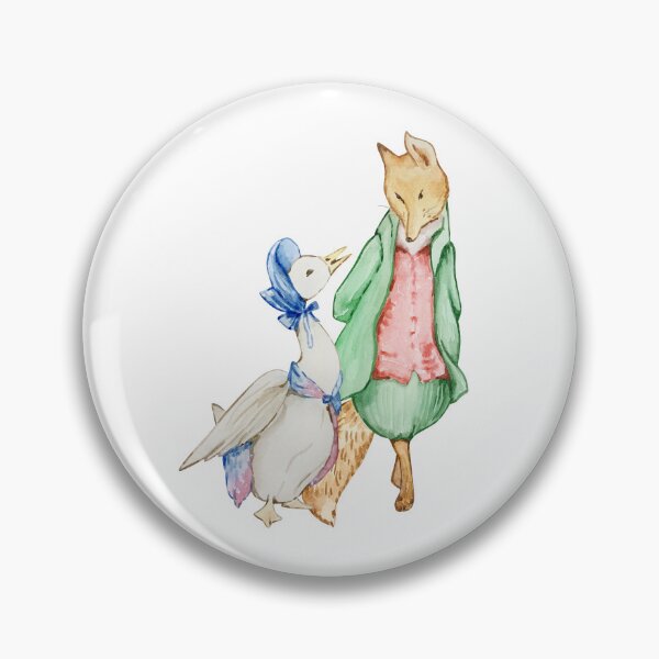 Item preview, Jemima Puddleduck and the Gentleman, Beatrix Potter World designed and sold by SvetlanaArt.