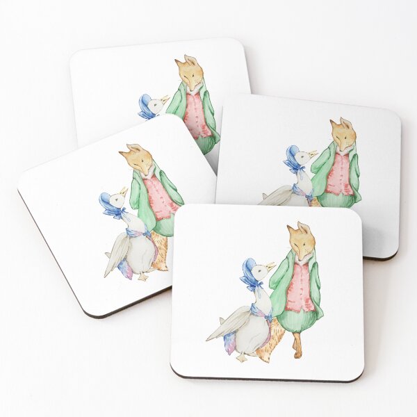 Item preview, Jemima Puddleduck and the Gentleman, Beatrix Potter World designed and sold by SvetlanaArt.
