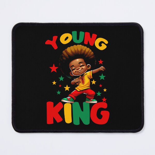 Item preview, Young King African American Black History Juneteenth 2024 designed and sold by CORJIDOG-ART.