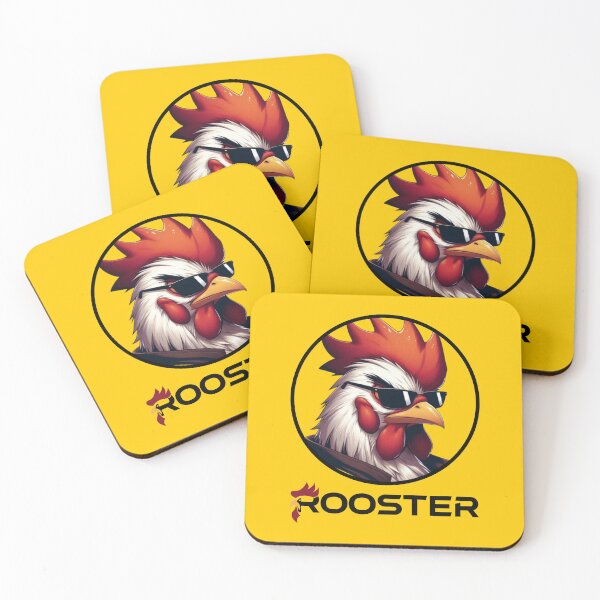 Item preview, ROOSTER - #FFCC00 designed and sold by Marlon Oseguera.