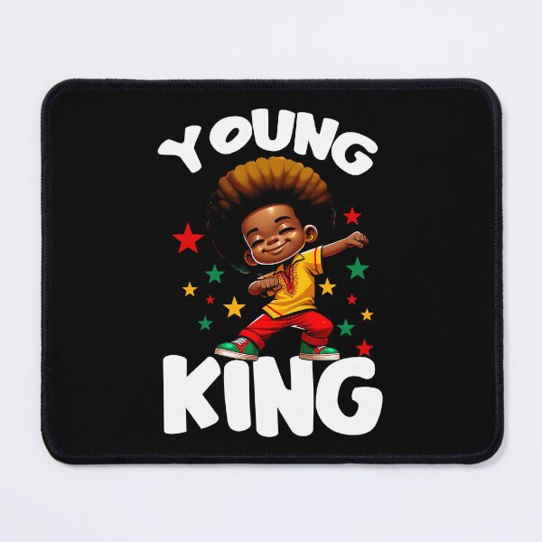 Item preview, Young King African American Black History Juneteenth 2024 designed and sold by CORJIDOG-ART.