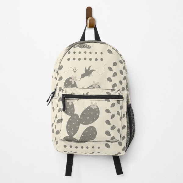 Item preview, Nopal with hummingbird designed and sold by BurbleCat.
