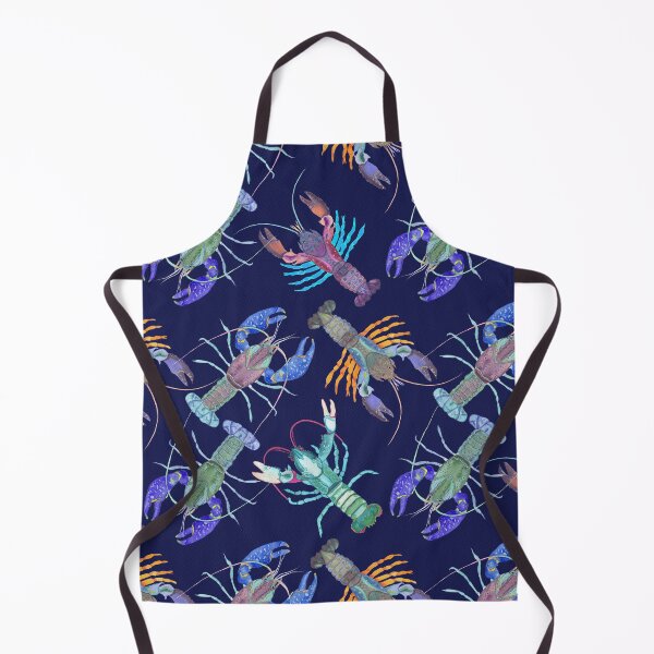 Item preview, Australian crayfish catch - Navy designed and sold by Catherine Wallace Art.