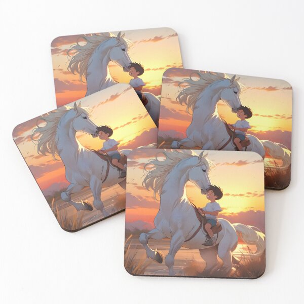 Item preview, Little boy on horseback Camargue designed and sold by Astralia.