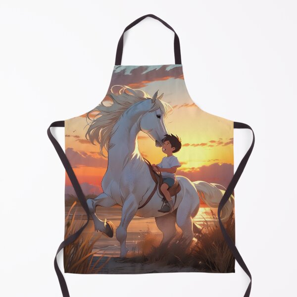 Item preview, Little boy on horseback Camargue designed and sold by Astralia.