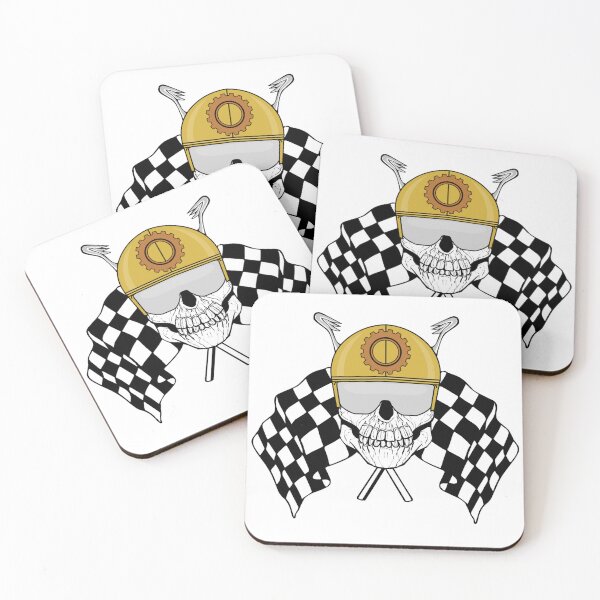 Item preview, Speed Demon Jolly Roger (Blanco) designed and sold by MurpheusTech.