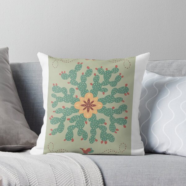 Item preview, cactus flower designed and sold by BurbleCat.