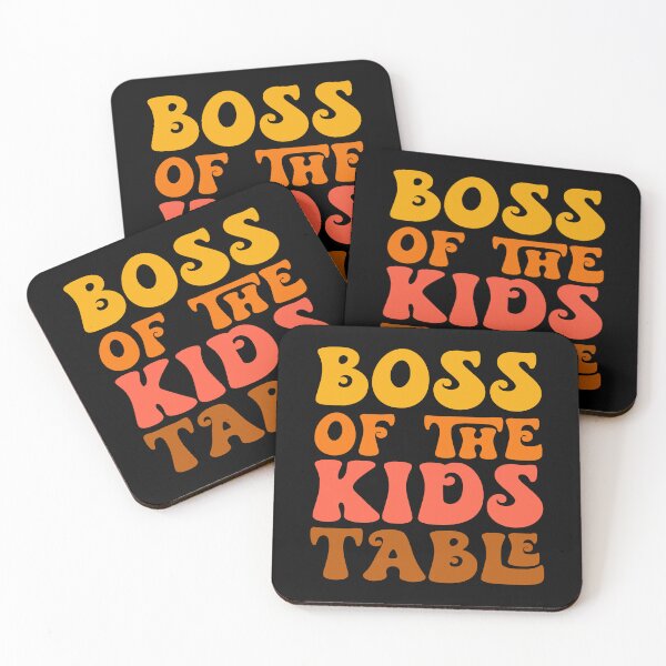Item preview, Boss of the Kids Table Thanksgiving Celebrations designed and sold by CORJIDOG-ART.